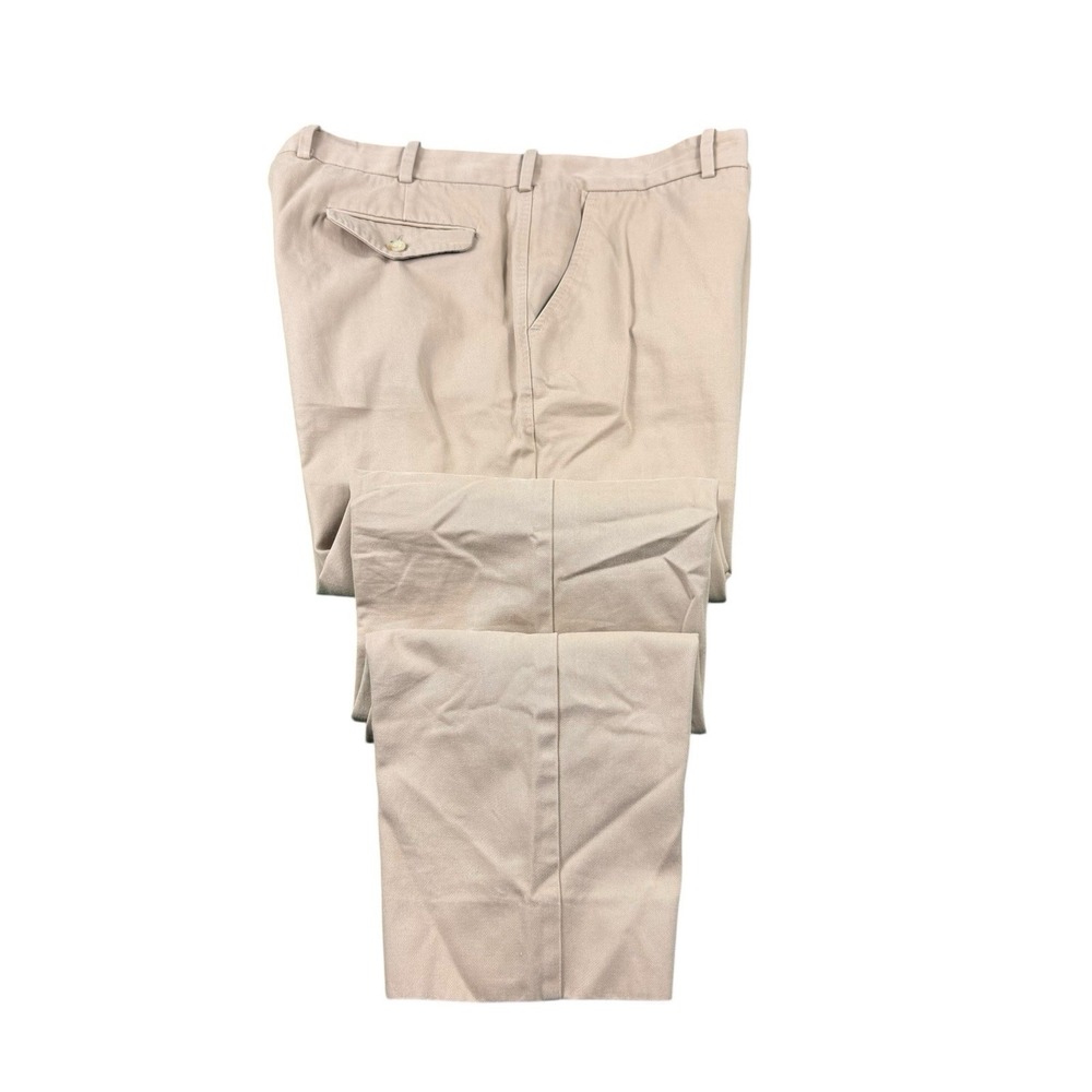 Malo Mens Heavy Twill Brown Cotton Trouser Pants Made in Italy 36x30